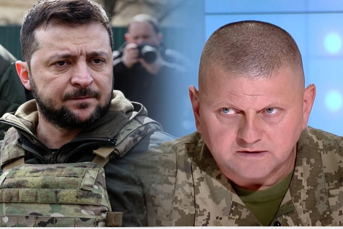Зеленский вступил в открытую конфронтацию с главнокомандующим ВСУ