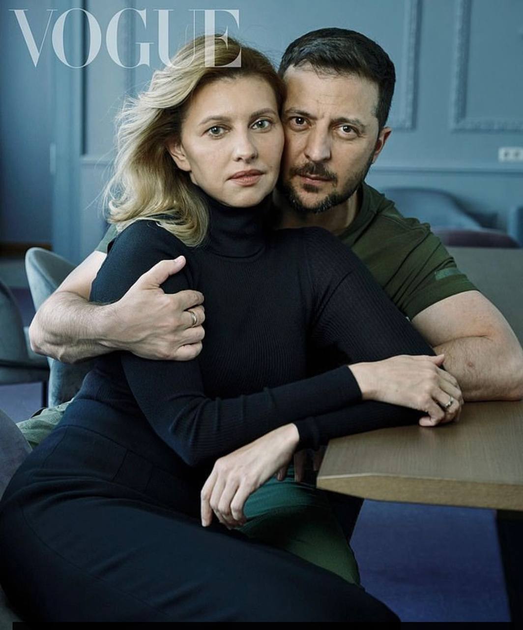В США вызвала возмущение фотосессия Владимира и Елены Зеленской для журнала Vogue