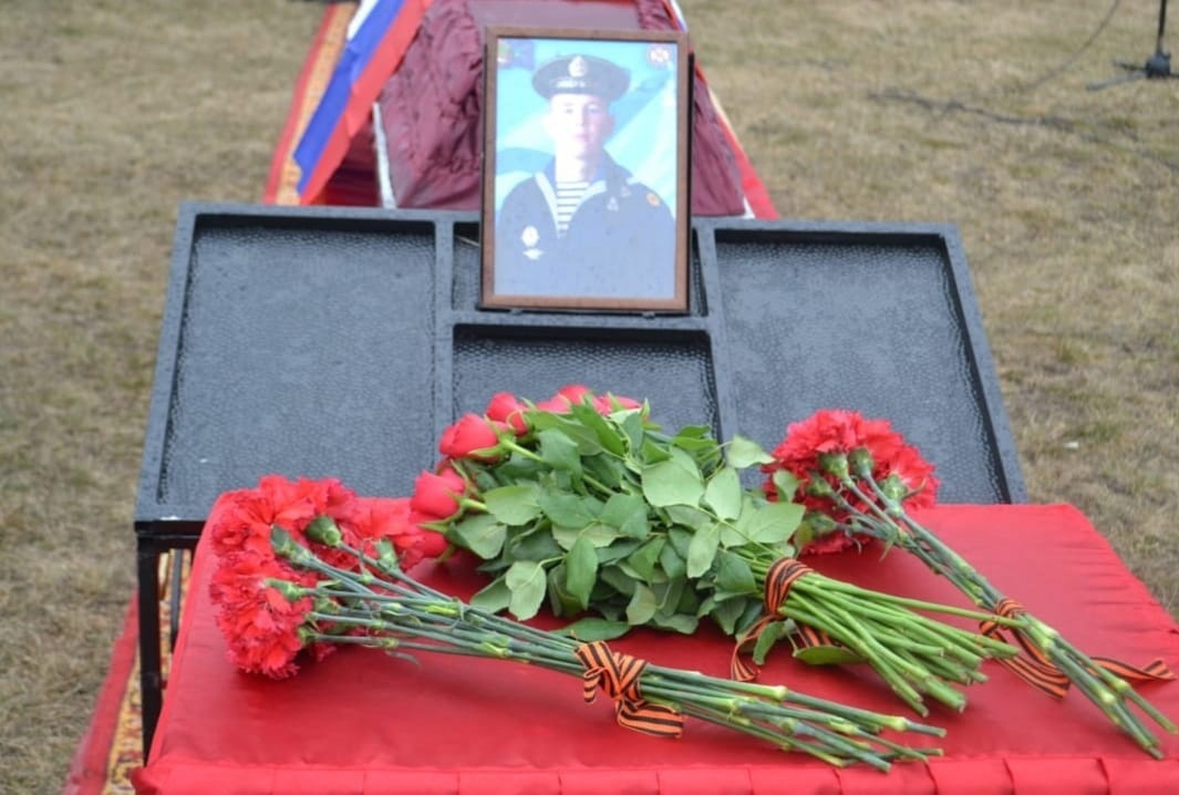 Церемония прощания с погибшим бойцом ЧВК «Вагнер» прошла в Башкортостане